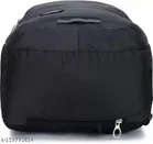 Polyester Backpack for Men & Women, Black