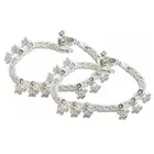 Alloy Silver Plated Anklets for Women 