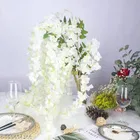 Polyester Artificial Hanging Flower Garlands 