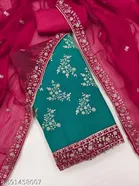 Embroidered Anarkali Suit for Women 