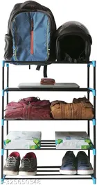 Metal 5 Layer Collapsible Multipurpose Rack (Blue)