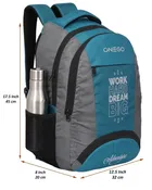 ONEGO Contemporary Laptop Backpack - Stylish Water-Resistant Backpack for College, Office, School, Travel & Outdoor Use 