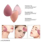 Combo of 5 Pcs Makeup Blenders with Brush 