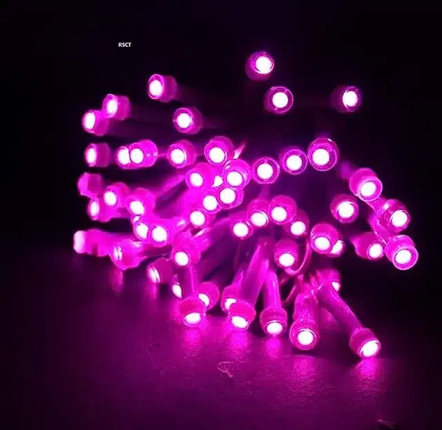 LED String Lights (Pink, 15 m)