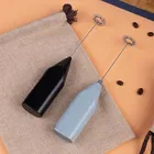 Electric Milk Frother with Stand Handheld Whisk Beater Foam Maker for Mocktails Coffee Latte Matcha Foamer Cappuccino Lemonade 