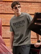 Round Neck Printed T-Shirt for Men 