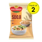 Holy Harvest Roasted Sooji 2X500 g (Pack of 2)