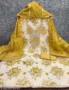 Embroidered Punjabi/All Over Suits Semi-Stitched Suits 