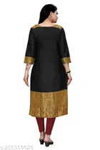 Banarasi Silk Printed Kurti for Women 