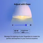 Tapo TP-LINK L530B Smart Bulb, Smart Wi-Fi LED Light, B22, 8.7W, Compatible with Alexa
