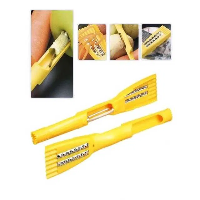 Multicolor-Function Peeler 5 In 1 Master Fruit & Vegetable Peeler (A-106)
