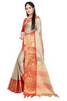Cotton Embellished Saree for Women 
