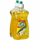 जिफ्फी लेमन & एक्टिव साल्ट डिशवाश जेल 2X500ml 