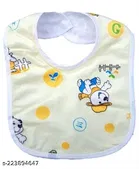 Combo Of 3 Waterproof Bibs With Silicone Fruit Feeder