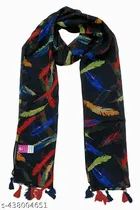 Poly Chiffon Printed Scarve for Women 