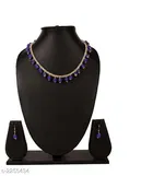 Trendy Alloy Necklace Set
