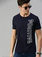 Round Neck Printed T-Shirt for Men 