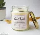 Sweet Vanilla Jar Candle (Cream)