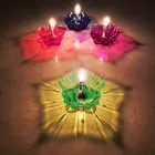 Floating Transparent Diyas Set 