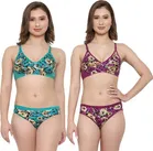 Cotton Blend Lingerie Set for Women 