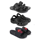 Combo of Flipflops with Clogs & Sliders for Men 