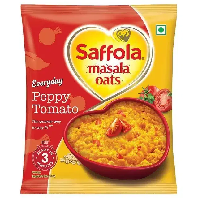 सफोला पेप्पी टोमेटो मसाला ओट्स 38 g