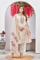 Cotton Silk Kurti With Bottomwear for Women 