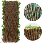 Artificial Expanding Wood Fence Trellis for Women, Pack of 1 