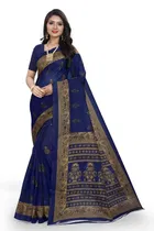 Silk Printed Saree for Women 