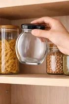 Afast Glass Kitchen Storage Container / Jar - 400 ml  