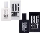 Big Shot White & Black Perfume for Men & Women (30 ml, Pack of 2)