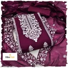 Modal Embroidered Punjabi/All Over Suits for Women 