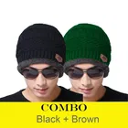 Woolen Solid Caps for Men & Women 