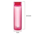 CELLO H2O Round Unbreakable Plastic Water Bottle 1 Liter, Pink