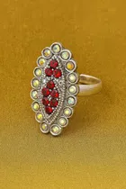 Silver Plated 4 Pcs Toe Rings for Women 