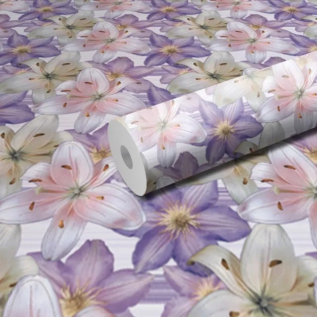 Vinyl Wallpaper Sticker for Wall Decoration (Multicolor, 300x40 cm)