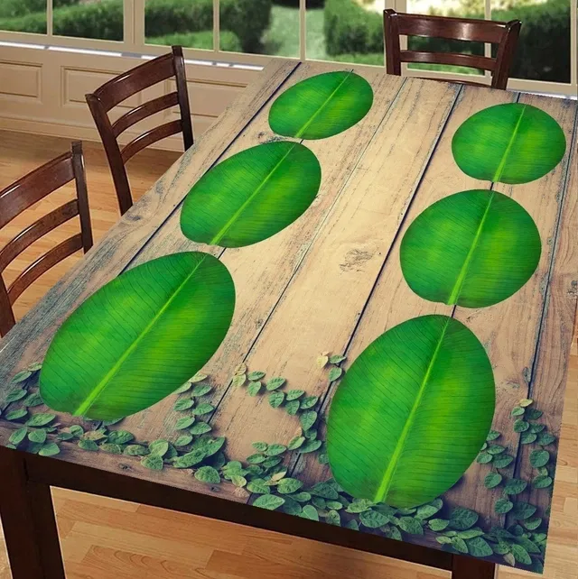 PVC Printed Dining Table Placemats (Multicolor, 30x45 cm) (Pack of 6)