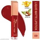 Skin Smoothie Velvet Matte Liquid Lipstick With Almond Oil & Vitamin-E