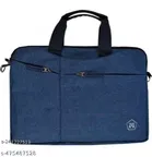 Polyester Laptop Bag for Men, Blue