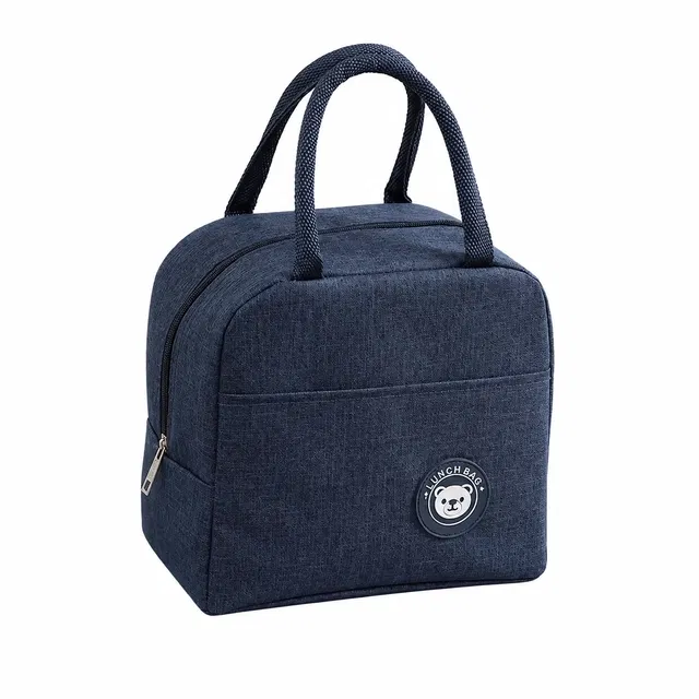 Insulated Tiffin & Lunch Bag (Blue)
