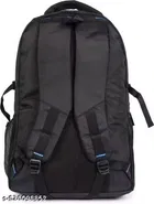 Polyester Backpack for Men & Women, Black
