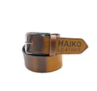 Leather Belt for Men (Brown, 26)