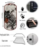 KANUSHI Industries® Front Load Automatic Washing Machine Cover + 1 Pc Fridge Covers/Refrigerator Cover + 1 Pc Fridge Handle Cover 