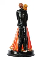 Polyresin Loving Couple Showpiece 