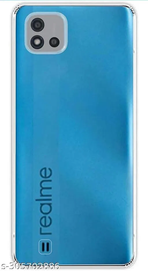 Silicone Mobile Cover for Realme C20-2021 (Multicolor)