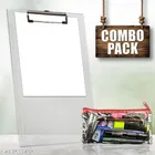 Unique Clipboard & TP Zipper Bag Pack, Set of 2