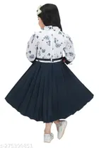 Cotton Blend Frock for Girls 