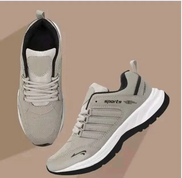 Sports Shoes for Men (Grey, 7)