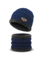 Woolen Fur Winter Cap with Neck Warmer for Men 