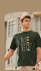 Half Sleeves Printed T-shirt for Men 